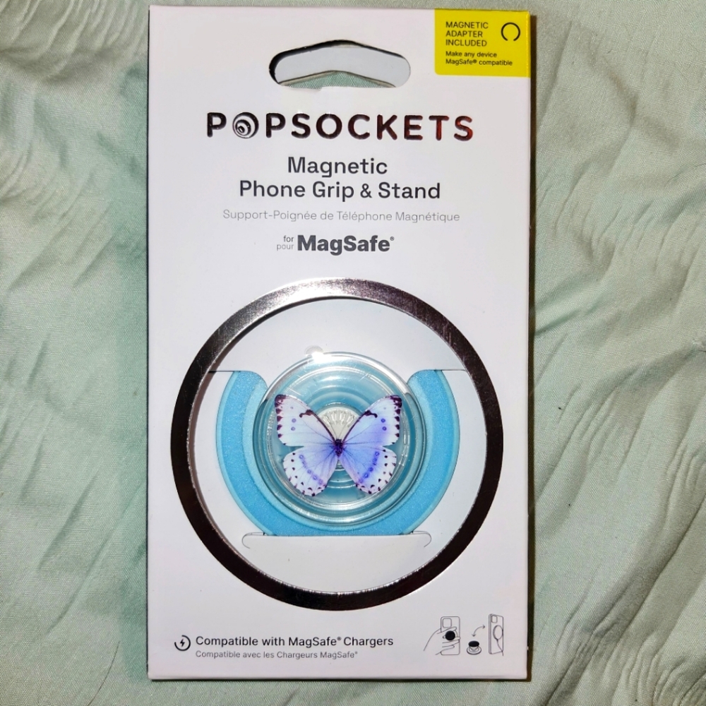 PopSocket with Magsafe - Translucent Whisper Moth